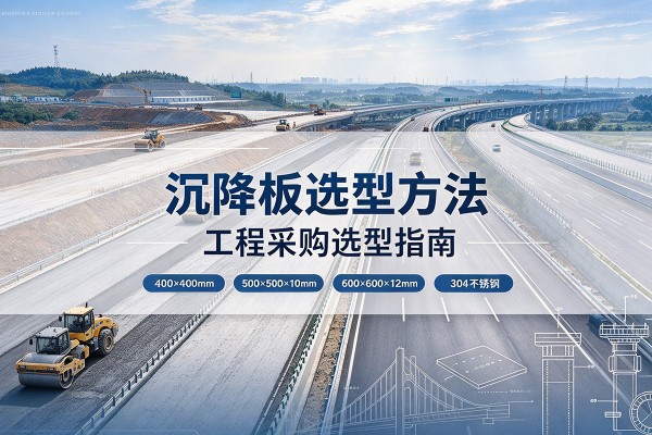 安溪沉降板选择方法