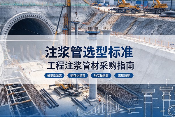 安溪注浆管选型标准