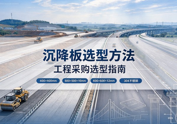 安溪沉降板选择方法