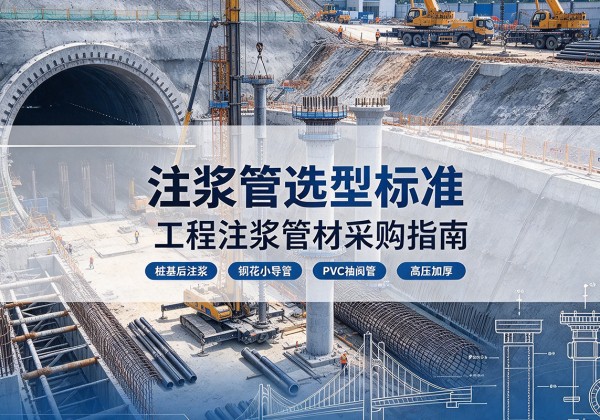 安溪注浆管选型标准
